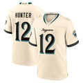 J.Jaguars #12 Travis Hunter Player Natural 2026 Rivalries Collection Game Jdoa Stitched Jerseys