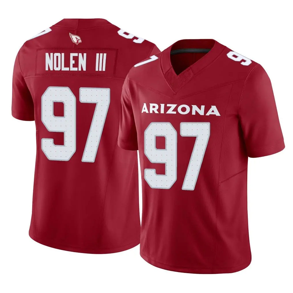 A.Cardinals #97 Walter Nolen III Player Cardinal Vapor F.U.S.E. Limited Home Game Jdoa Stitched Jerseys