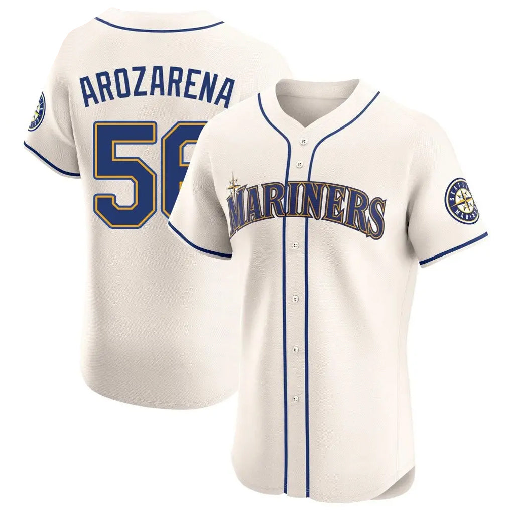 S.Mariners #56 Randy Arozarena Player Cream Home Limited Elite Jdoa Stitched Jerseys
