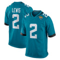 J.Jaguars #2 Jourdan Lewis Player Teal Home Game Jdoa Stitched Jerseys