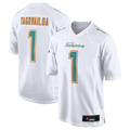 Jdoa #1 Tua Tagovailoa Player M.Dolphins White Fashion Game Stitched Jerseys