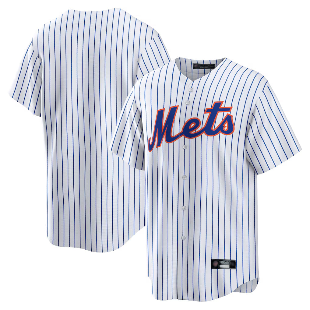 NY.Mets ## Mets Blank Player White Home Game Jdoa Stitched Jerseys