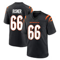 C.Bengals #66 Dalton Risner Player Black Home Game Jdoa Stitched Jerseys