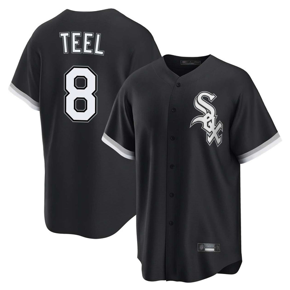 C.White Sox #8 Kyle Teel Player Black Home Game Jdoa Stitched Jerseys
