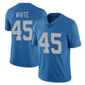 D.Lions #45 Devin White Player Blue Limited Throwback Vapor Untouchable Jdoa Stitched Jerseys