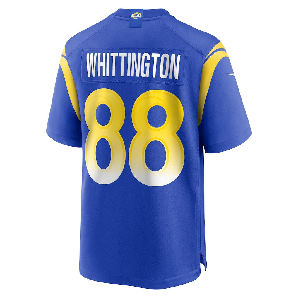 Jdoa LA.Rams #88 Jordan Whittington Royal Team Game Jersey