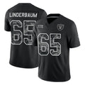 LV.Raiders #65 Tyler Linderbaum Player Black Limited 2026 Salute to Service Home Game Stitched Jerseys