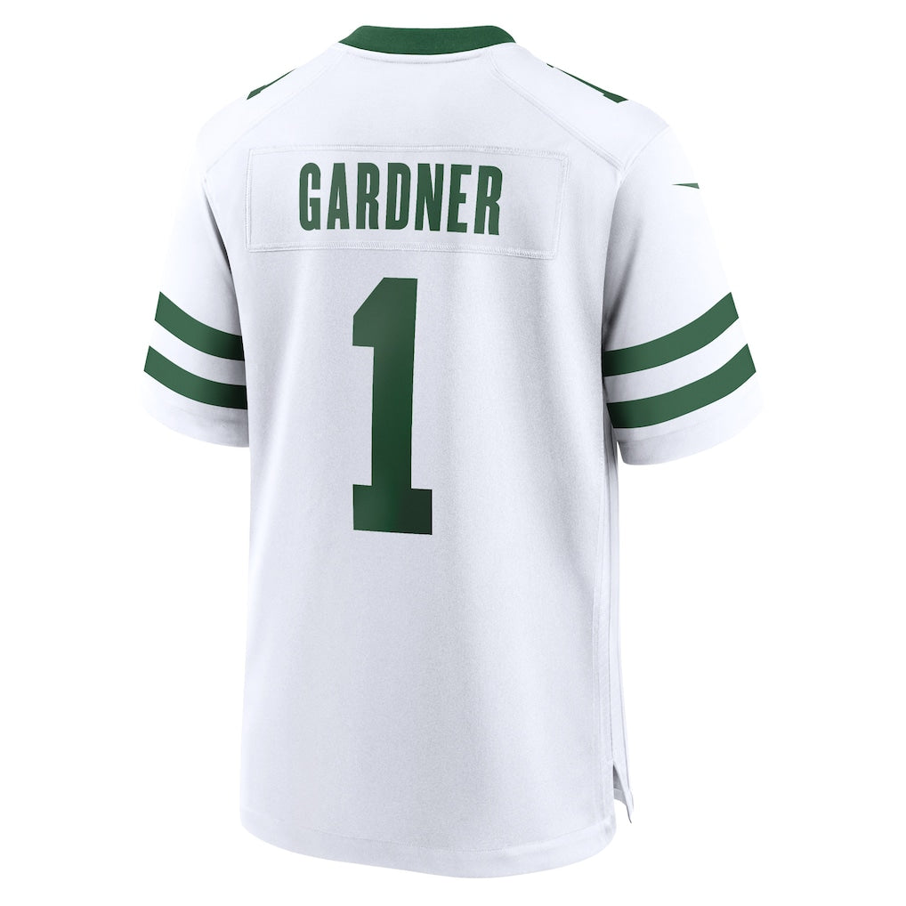 Jdoa NY.Jets #1 Ahmad Sauce Gardner Legacy White Game Jersey