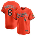 B.Orioles #6 Ryan Mountcastle Player Orange Limited Home Game Jdoa Stitched Jerseys
