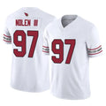 A.Cardinals #97 Walter Nolen III Player White Vapor F.U.S.E. Limited Home Game Jdoa Stitched Jerseys