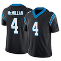 C.Panthers #4 Tetairoa McMillan Player Black Vapor F.U.S.E. Limited Home Game Jdoa Stitched Jerseys