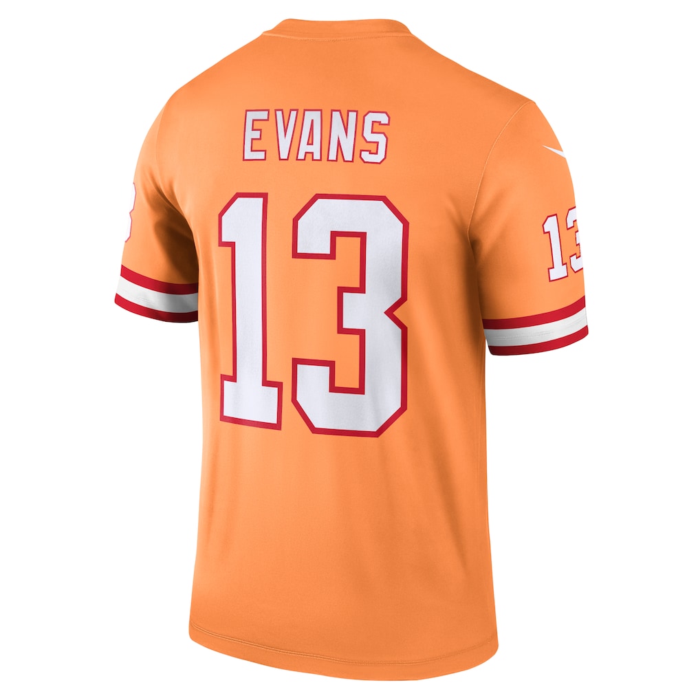 Jdoa TB.Buccaneers #13 Mike Evans Orange Legend Player Performance Top Jersey