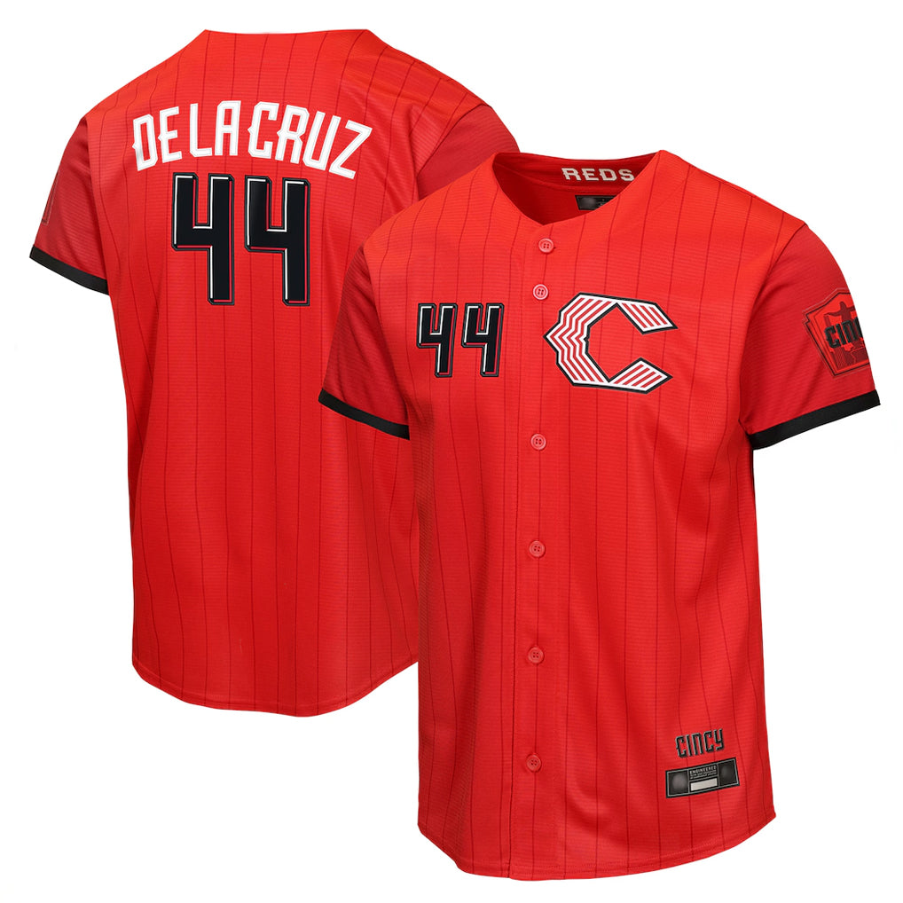 C.Reds #44 Elly De La Cruz Player Red 2026 City Connect Limited Home Jdoa Stitched Jerseys