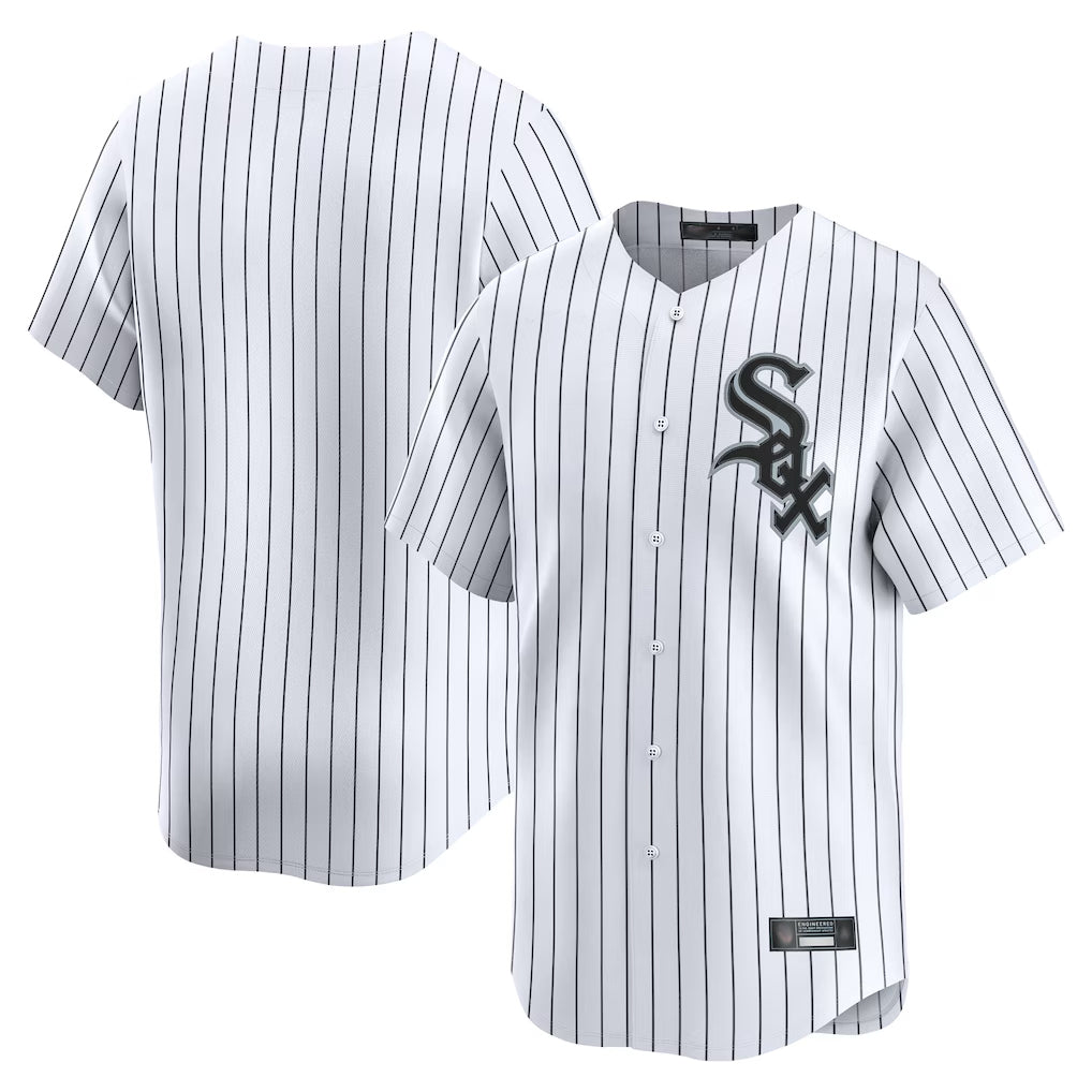 C.White Sox ## White Sox Blank Player White Stripe Limited Home Jdoa Stitched Jerseys