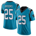 C.Panthers #25 Jonathon Brooks Player Blue Vapor Untouchable Limited Game Jdoa Stitched Jerseys