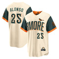 B.Orioles #25 Pete Alonso Player Cream 2026 City Connect Home Game Jdoa Stitched Jerseys