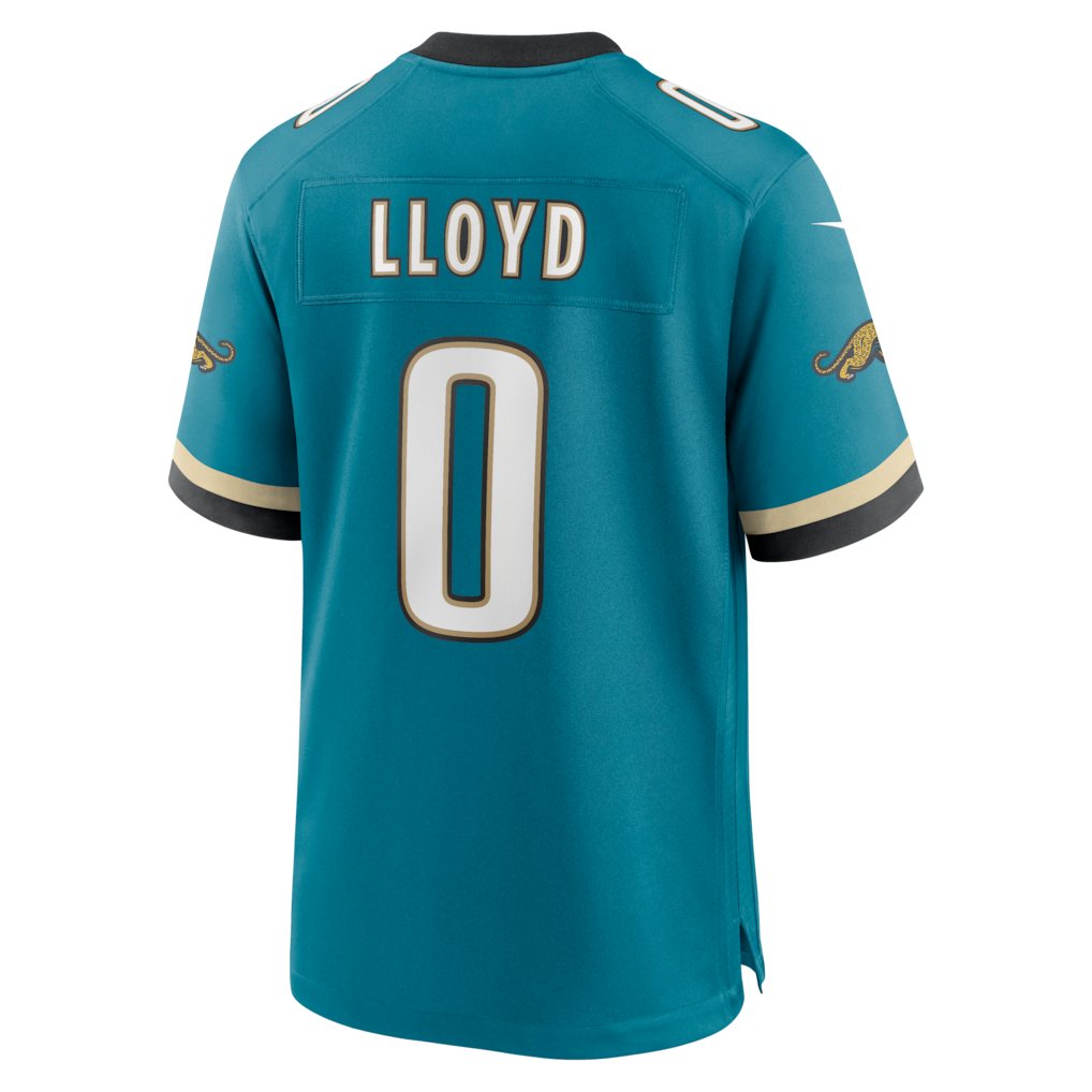 Jdoa J.Jaguars #0 Devin Lloyd Teal Alternate 2 Prowler Throwback Game Jersey