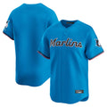 M.Marlins ## Marlins Blank Player Blue Home Limited Jdoa Stitched Jerseys