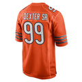 C.Bears #99 Gervon Dexter Sr. Player Orange Home Game Jdoa Stitched Jerseys