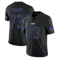 B.Bills #73 Dion Dawkins Player Black Impact Limited Jdoa Stitched Jerseys
