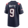 Jdoa NE.Patriots #9 Kayshon Boutte Navy Game Jersey