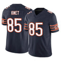 C.Bears #85 Cole Kmet Player Navy Vapor F.U.S.E. Limited Home Game Jdoa Stitched Jerseys