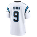 C.Panthers #9 Bryce Young Player White Home Game Jdoa Stitched Jerseys