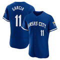 KC.Royals #11 Maikel Garcia Player Royal City Connect Limited Elite Home Game Jdoa Stitched Jerseys