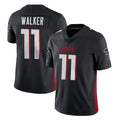 A.Falcons #11 Jalon Walker Player Black Vapor Untouchable Limited Home Game Jdoa Stitched Jerseys