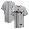 H.Astros ## Astros Blank Player Gray Home Game Jdoa Stitched Jerseys