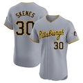 P.Pirates #30 Paul Skenes Player Gray Road Home Limited Elite Jdoa Stitched Jerseys