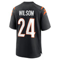 Jdoa C.Bengals #24 Marco Wilson Black Team Game Jersey