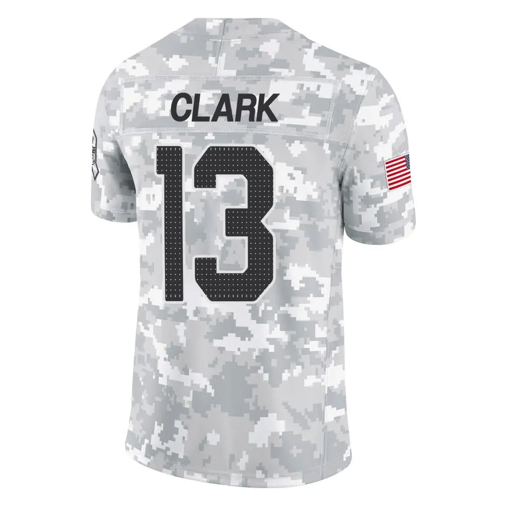 A.Cardinals #13 Kei'Trel Clark Player Camo Salute to Service Limited Home Jdoa Stitched Jerseys
