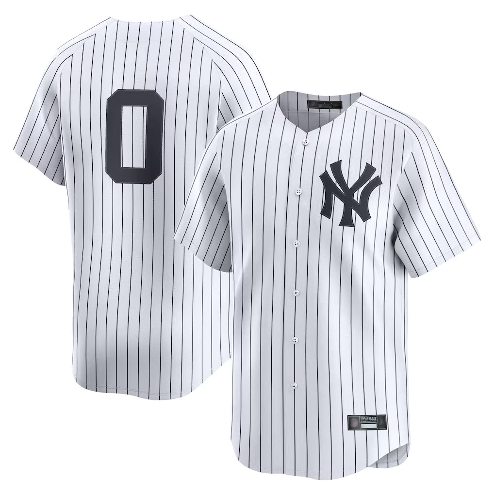 NY.Yankees #0 Marcus Stroman Player White Limited Jdoa Stitched Jerseys