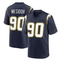 LA.Chargers #90 Akheem Mesidor Player Navy Alternate Home Game Stitched Jerseys