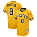 P.Pirates #8 Willie Stargell Player Gold Mitchell & Ness Cooperstown Collection 1979 Limited Jdoa Stitched Jerseys