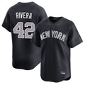 NY.Yankees #42 Mariano Rivera Player Navy Limited Home Jdoa Stitched Jerseys