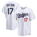LA.Dodgers #17 Shohei Ohtani Player Gold White 2026 Collection Stadium Limited Jdoa Stitched Jerseys