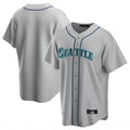 S.Mariners ## Mariners Blank Player Gray Home Game Jdoa Stitched Jerseys