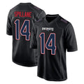 NE.Patriots #14 Robert Spillane Player Carbon Fashion Limited Home Game Jdoa Stitched Jerseys