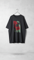 Oversized Graphic Tee Deep Charcoal