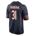 C.Bears #31 Dillon Thieneman Player Navy Home Game Jdoa Stitched Jerseys