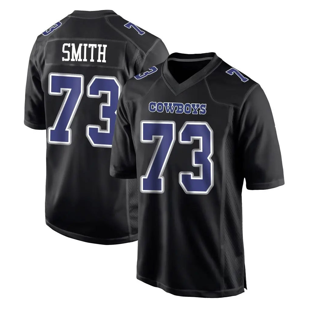 D.Cowboys #73 Tyler Smith Player Carbon Black Fashion Home Game Jdoa Stitched Jerseys