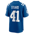 Jdoa IN.Colts #41 Grant Stuard Royal Game Player Jersey
