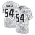A.Falcons #54 Brandon Dorlus Player Camo Salute to Service Limited Jdoa Stitched Jerseys