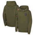 A.Falcons ## Falcons Blank Player Olive 2025 Salute to Service Fleece Hoodie Jdoa Stitched Jerseys