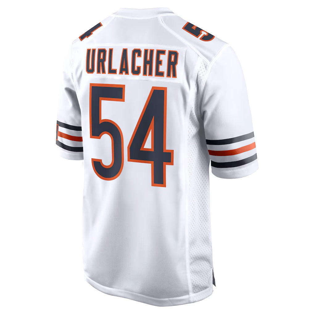 C.Bears #54 Brian Urlacher Player White Home Game Jdoa Stitched Jerseys