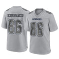 D.Cowboys #86 Luke Schoonmaker Player Gray Atmosphere Fashion Home Game Jdoa Stitched Jerseys