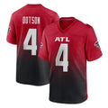 A.Falcons #4 Jahan Dotson Player Red Home Game Jdoa Stitched Jerseys