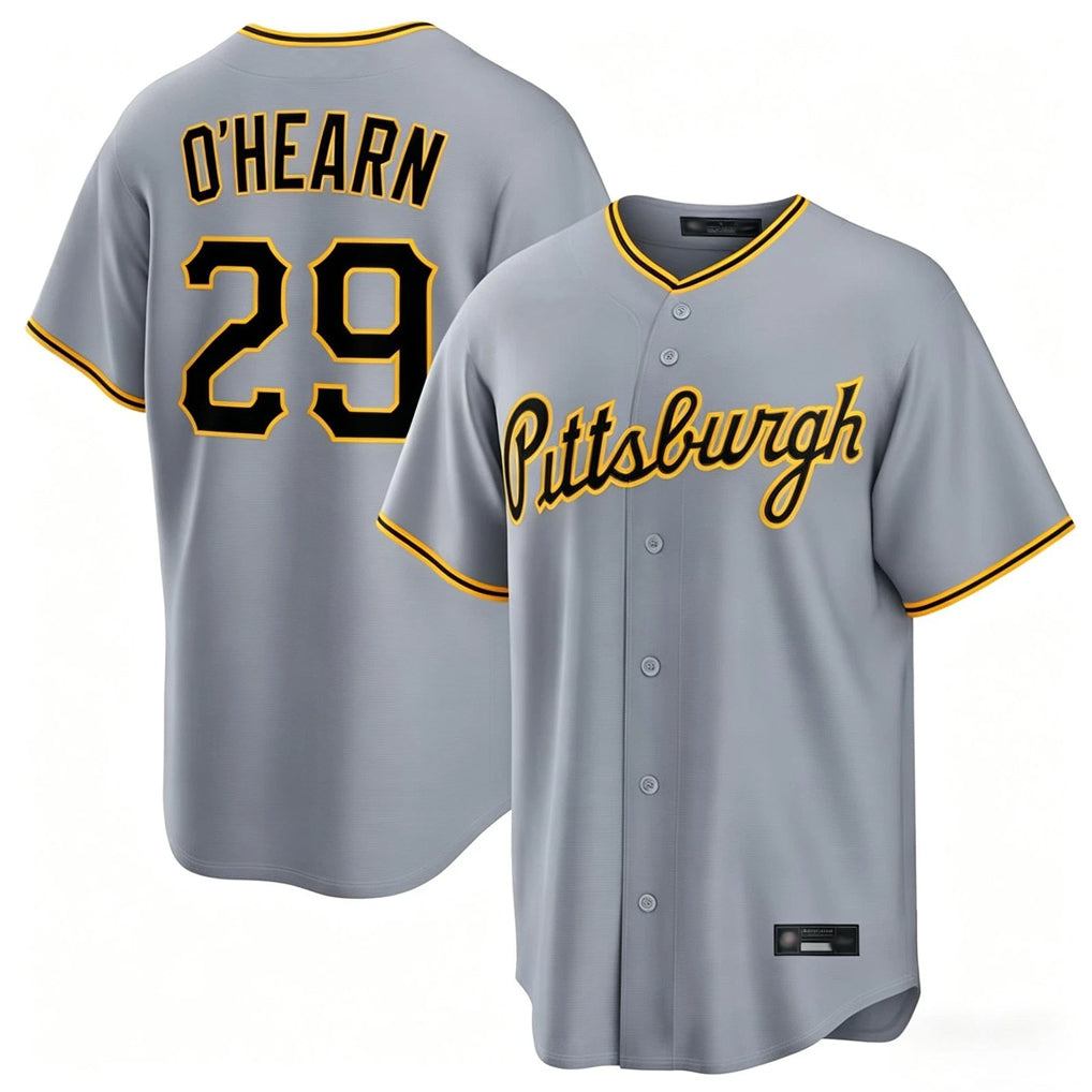 P.Pirates #29 Ryan O¡¯Hearn Player Gray Road Home Limited Game Jdoa Stitched Jerseys